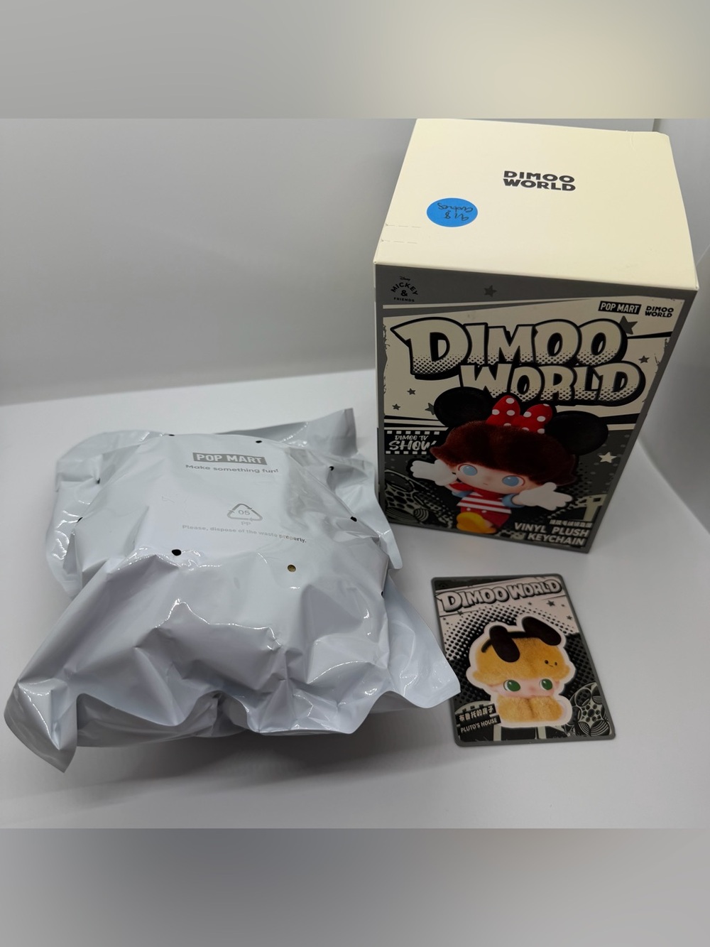 Pop Mart Dimoo World Disney Series Vinyl Plush Pendant Confirmed Pluto’s House - Picture 2 of 8